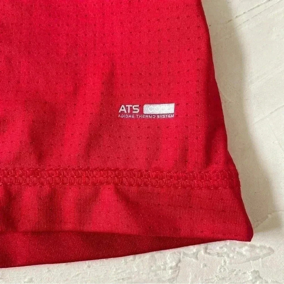 Adidas ATS Retro Cool Red and White Tank Size S Front and Back - Picture 7 of 8